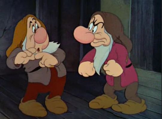 Dos enanitos de Blancanieves