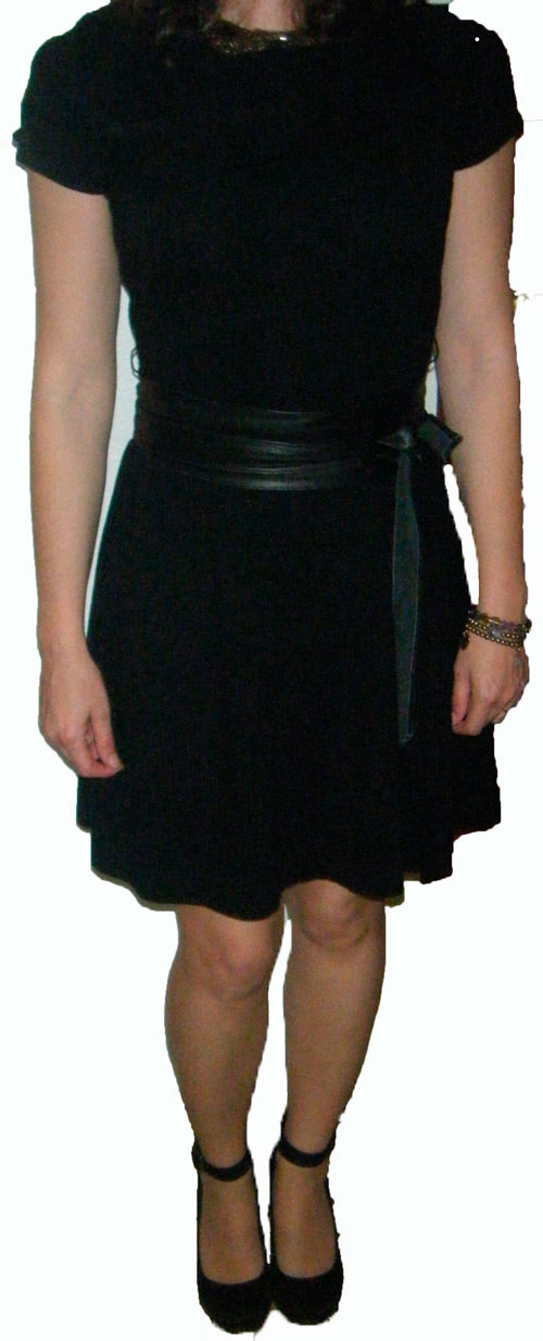 vestido negro