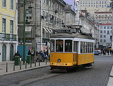 Tranvia en Lisboa